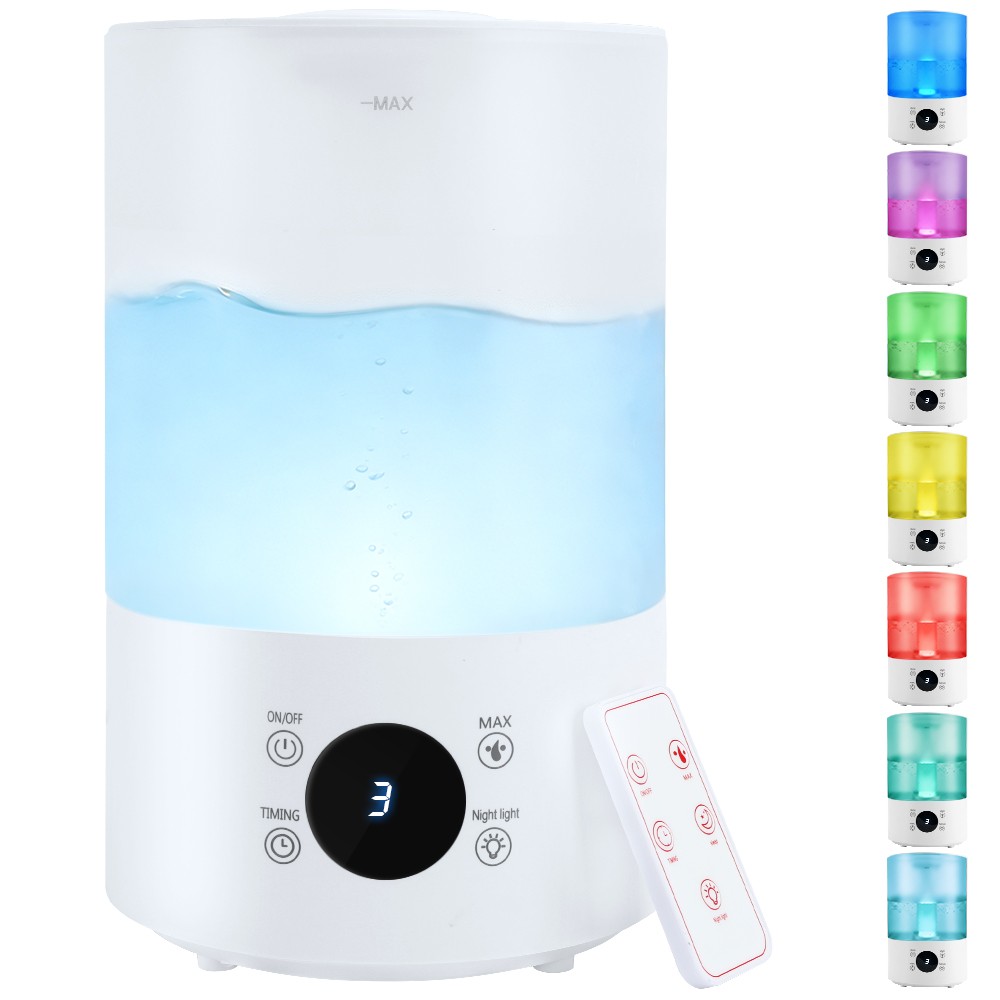 4L Cool Mist Humidifier for Home Plant and Baby Nursery Humidifiers for Bedroom