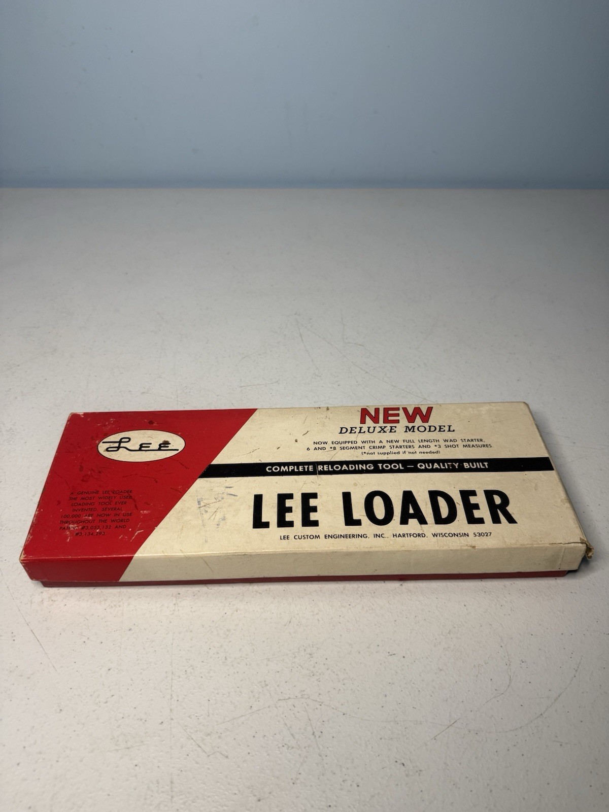 Vintage LEE LOADER Deluxe Model reloading kit for Shotgun Shells w/ instructions