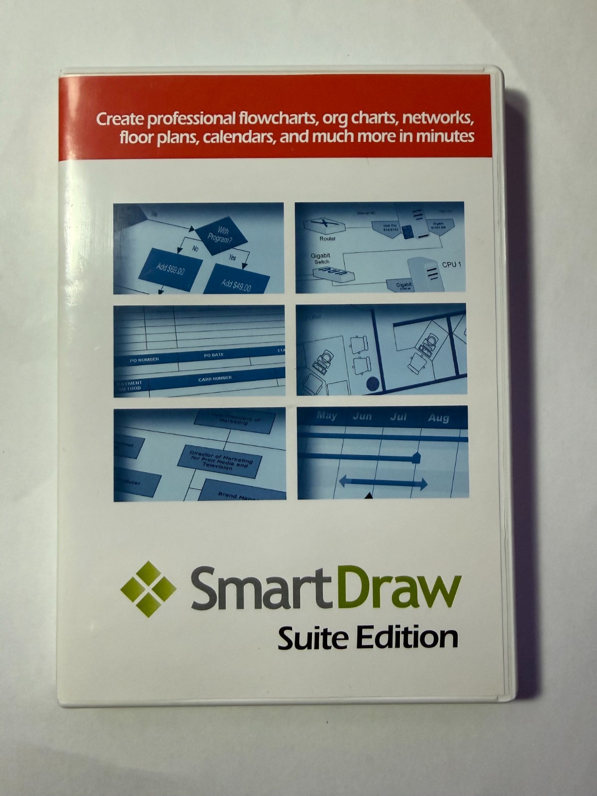 SmartDraw 7 Suite Edition 2004 w/serial Key VG