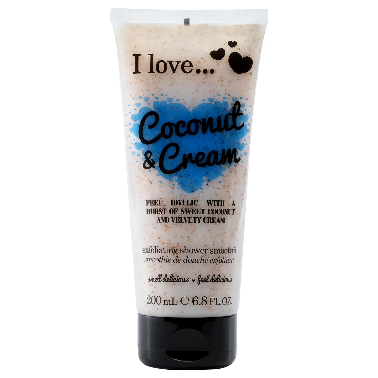 Exfoliating Shower Smoothie - Coconut and Cream by I Love Cosmetics - 6.8 oz