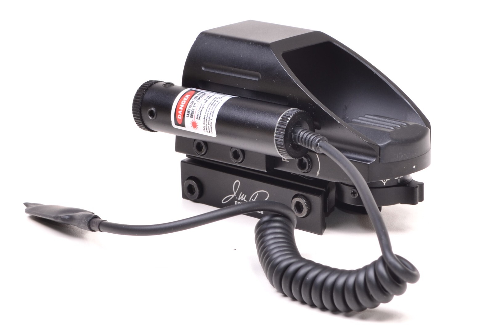 Reflex Multi Task Reticle Green Red Dot Shotgun Scope with Red Laser Sight