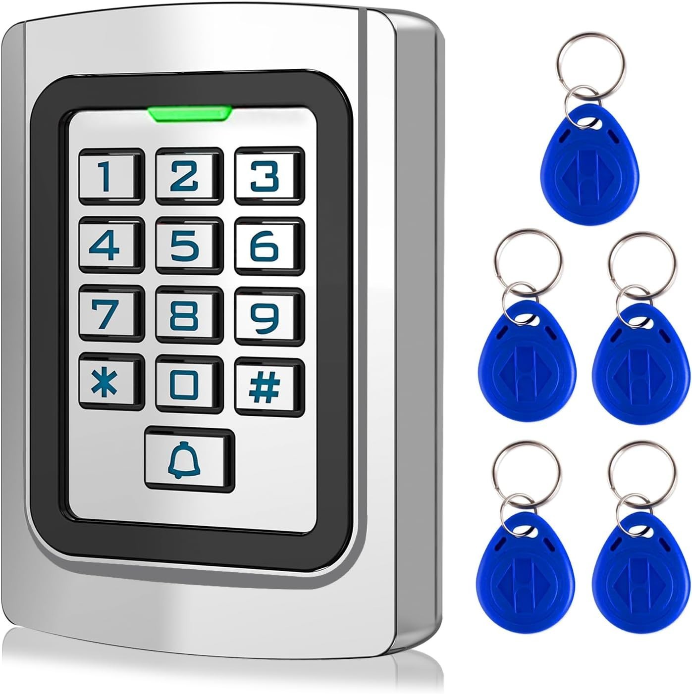 Wired Access Control Keypad Waterproof Keyless Entry System for Garage Door