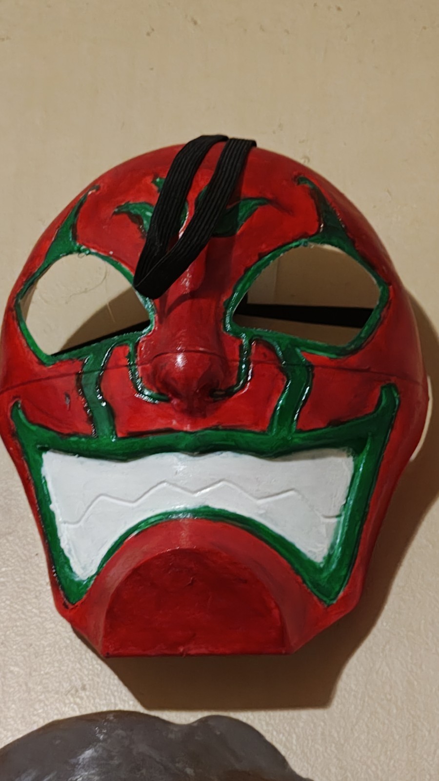 Hand Painted Mask Of Greed