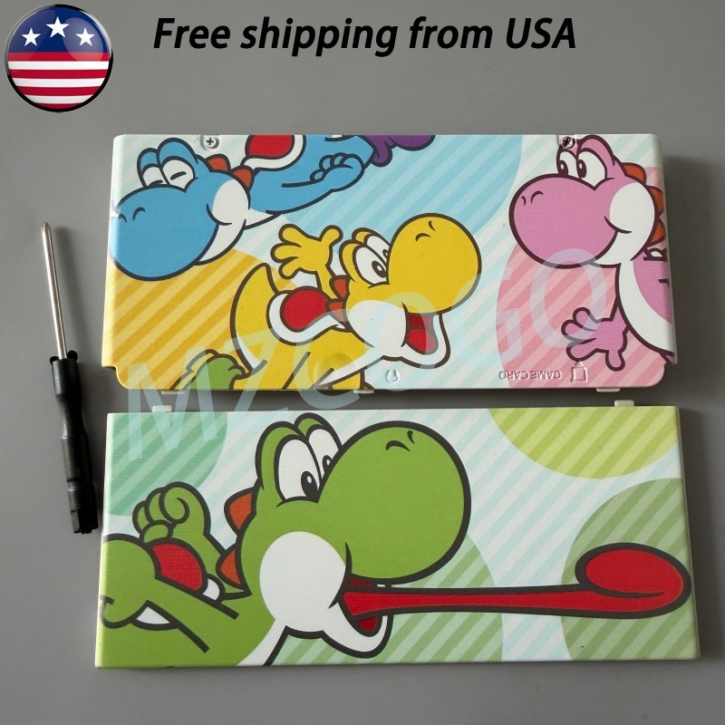 Fr Nintendo New 3DS Kisekae Replace Cover Plates Yoshi's Springtime Siesta Shell