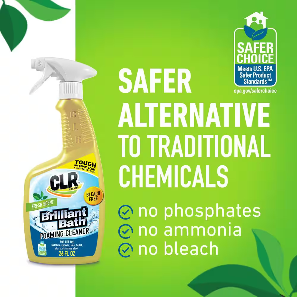 26 Oz. Brilliant Bath Bathroom Cleaner 2 Pack