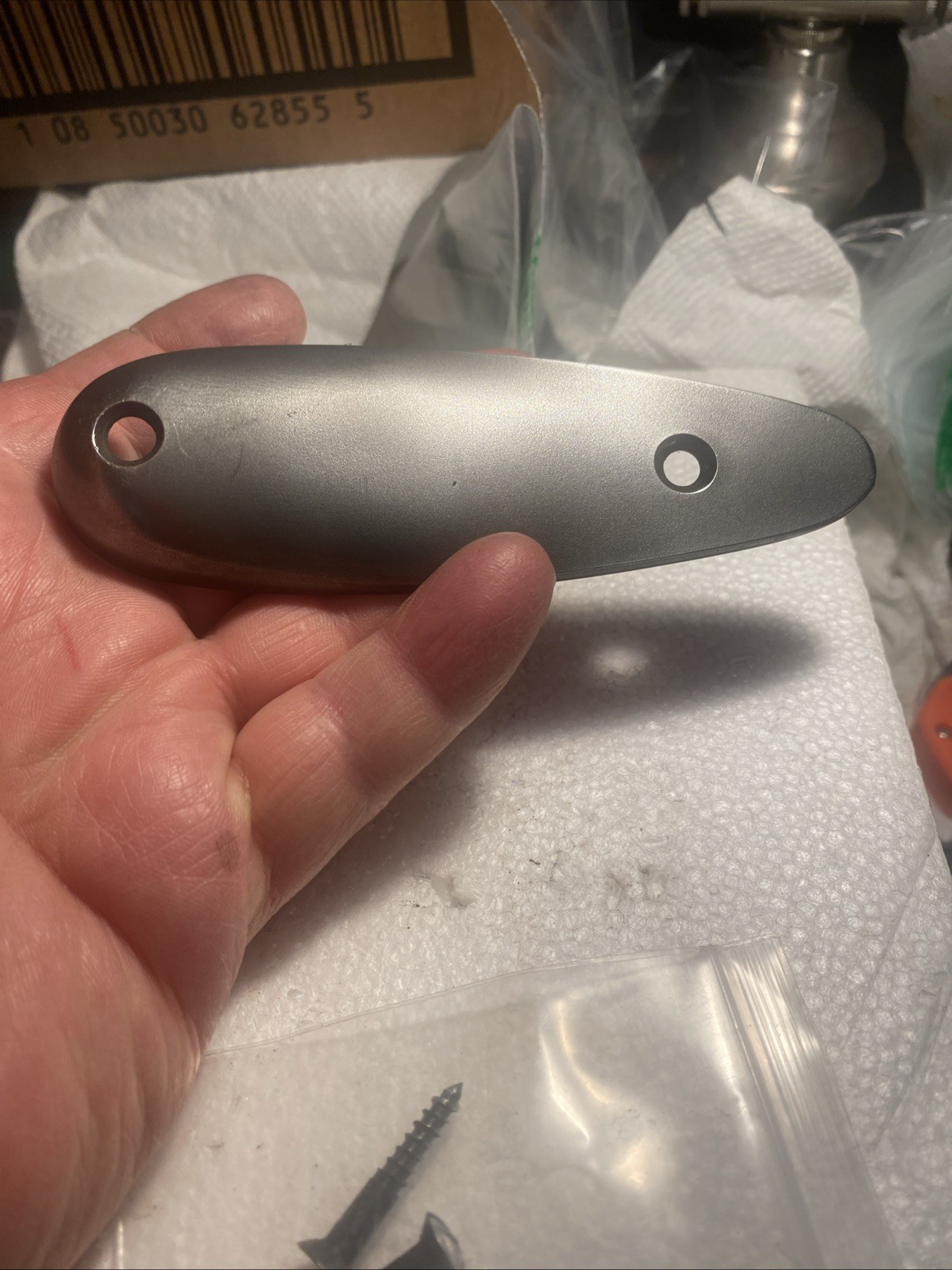 Thompson Center Renegade Muzzleloader Metal Butt Plate With Screws