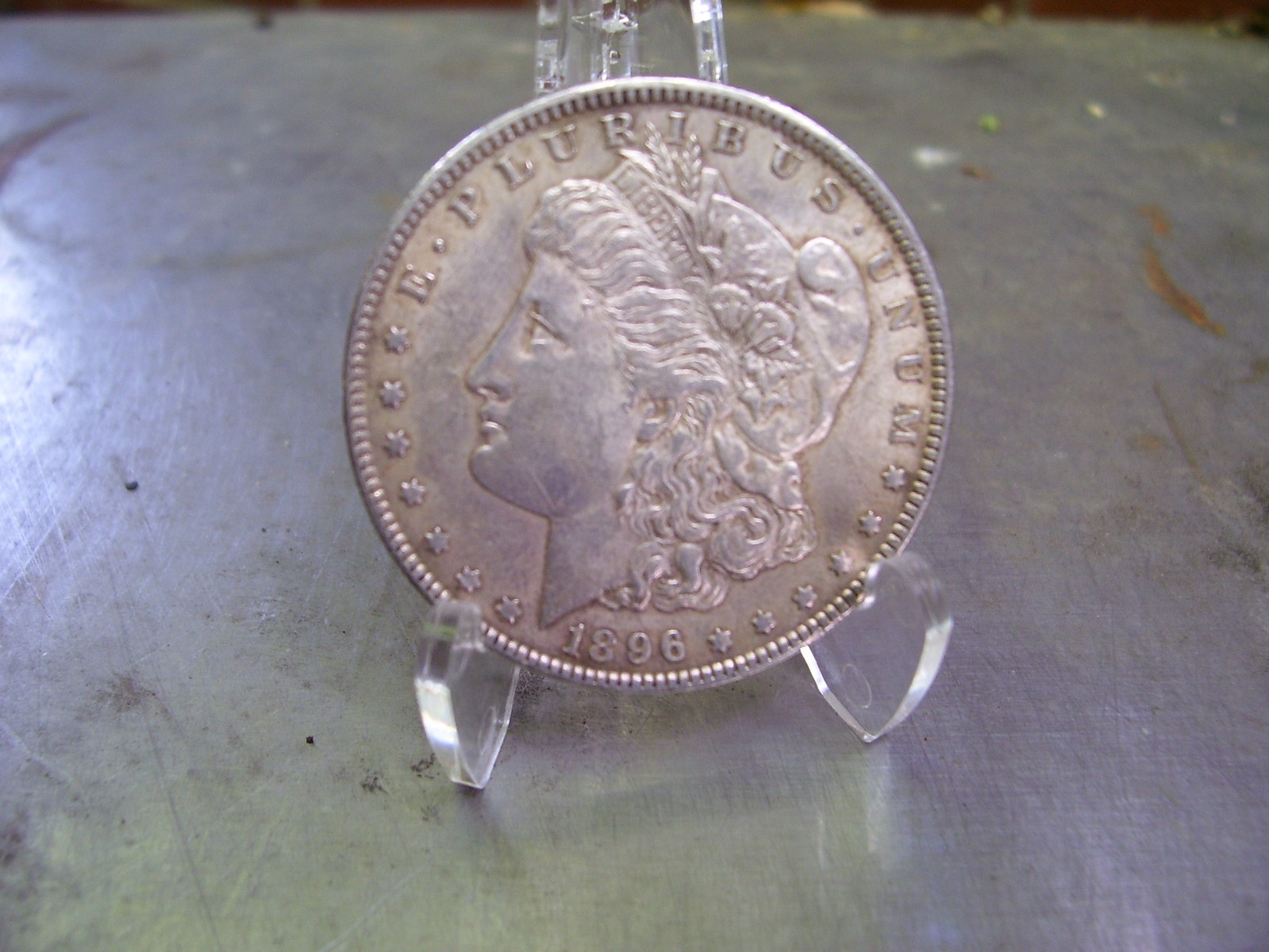 1879  Morgan Silver Dollar, 90% Silver, Very Good Condition :