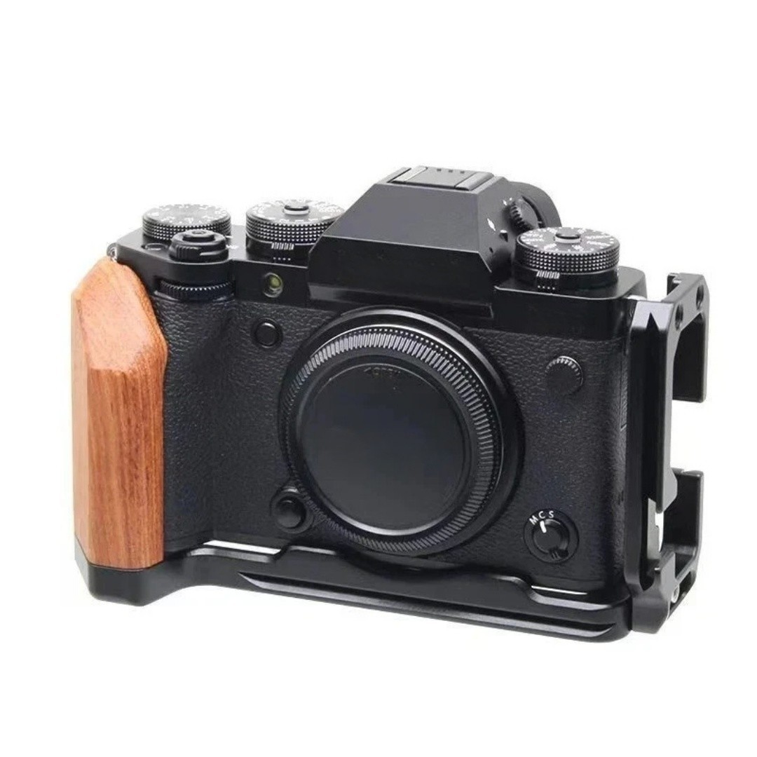 Camera grip L-shaped quick release plate suitable For Fujifilm X-T4 fixture