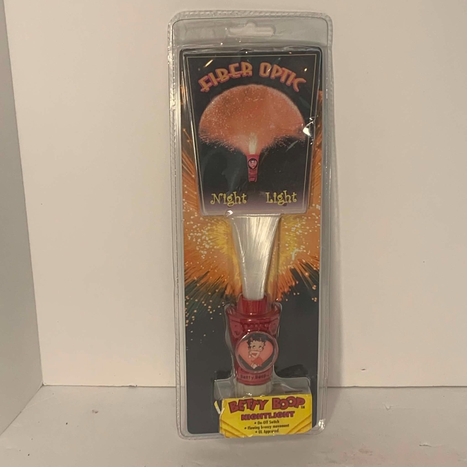 Betty Boop Fiber Optic Nightlight 2006 Salamander Graphix NEW - original package