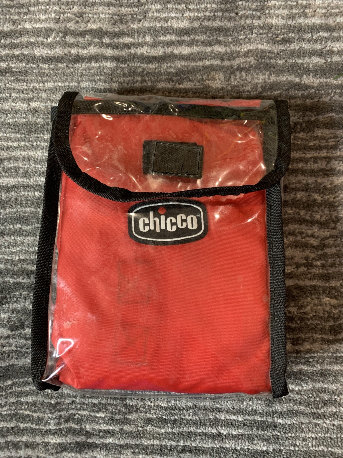 CHICCO  C6 Lightweight Stroller Travel Storage Accessory Bag Red Preowned Nice