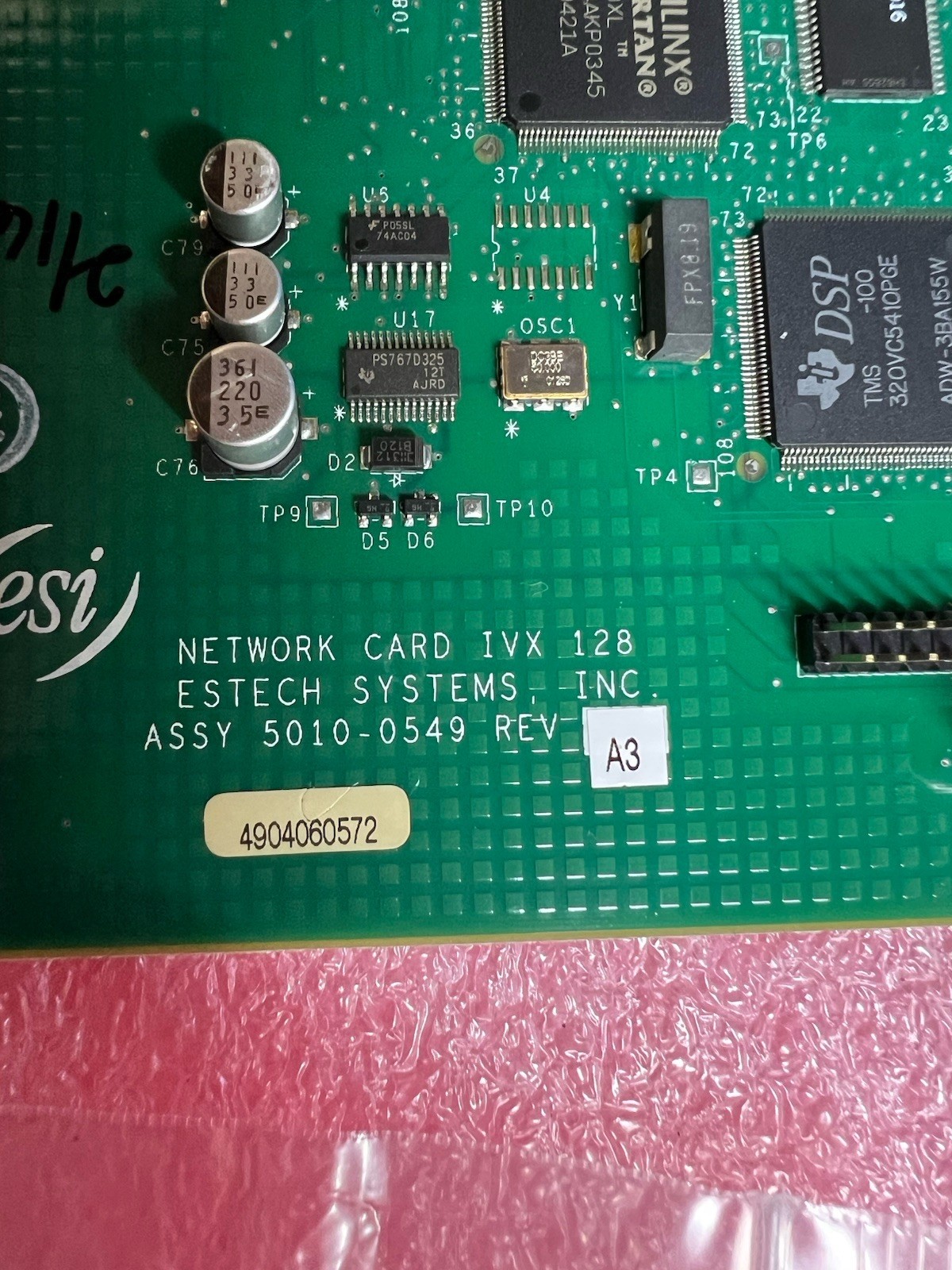 ESI 5010-0549 E-CLASS IVX128 LNC NETWORK CARD - Refurbished