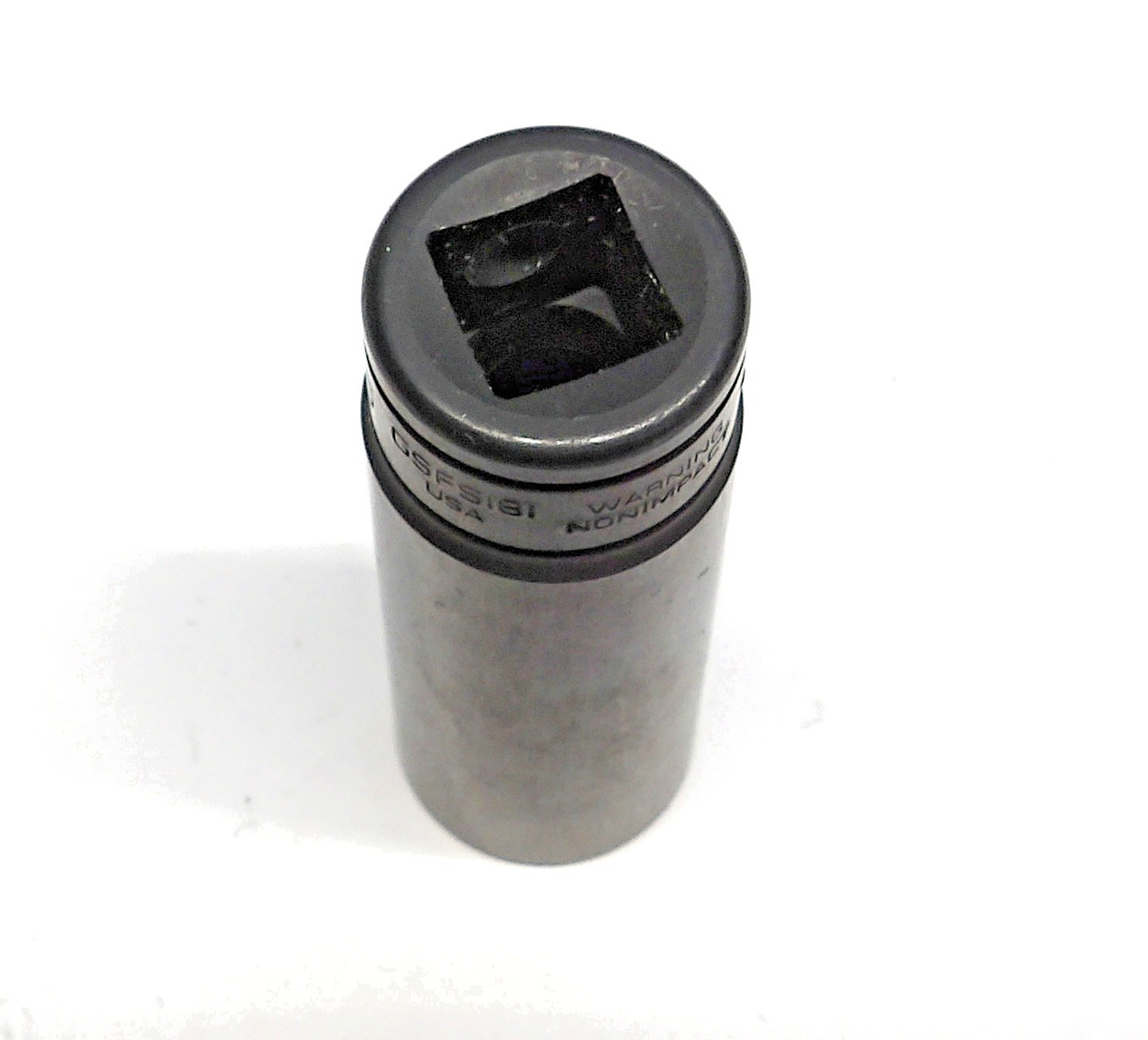 New Snap On 3/8" Drive 9/16" Deep 6-Point Socket GSFS181