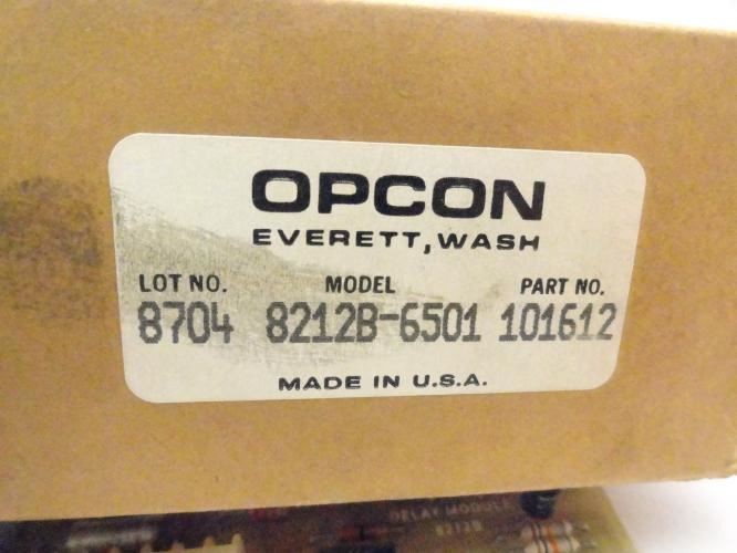 199940 Old-Stock; Opcon 8212B-6501 Logic Module