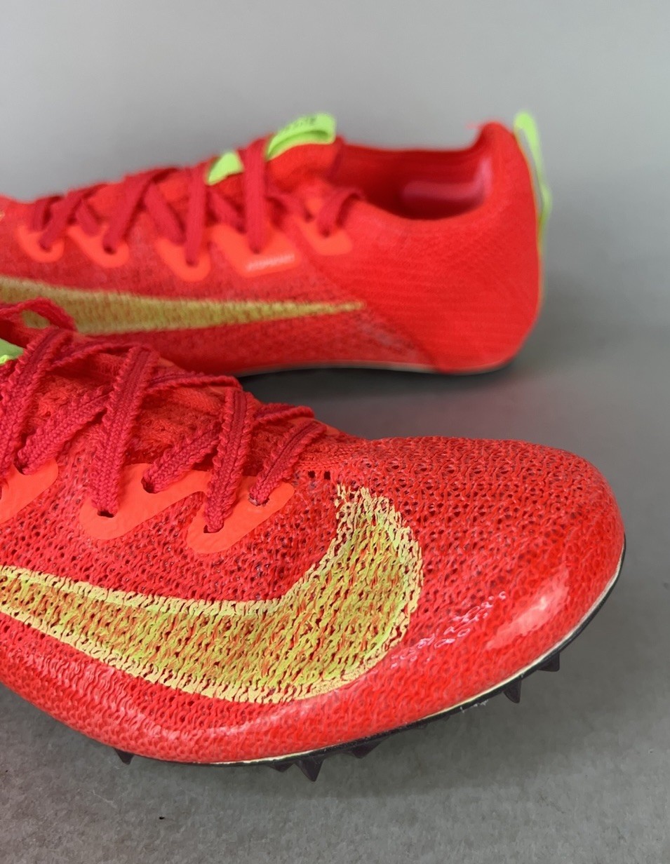 NEW Nike Zoom Superfly Elite 2 FK Track Spikes Crimson Mens Size 4 FZ9662-600