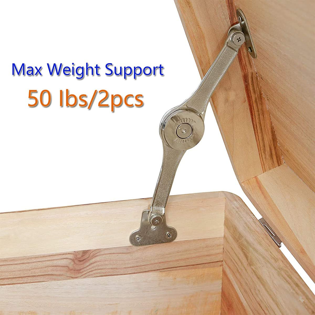 Toy Box Hinges Soft Close Adjustable Chest Hinges Wooden Box Chest Bench Trunk