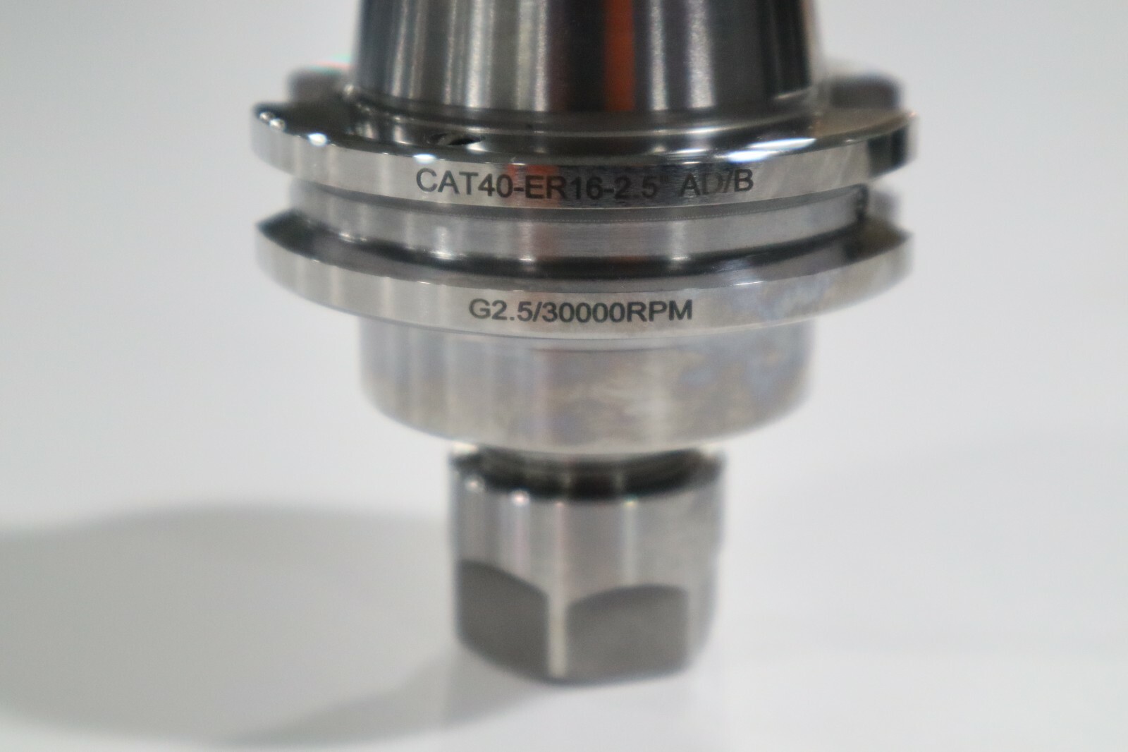 HIROC, #HRC01275, CAT40 ER16 COLLET HOLDER 2.50" GAGE Y002