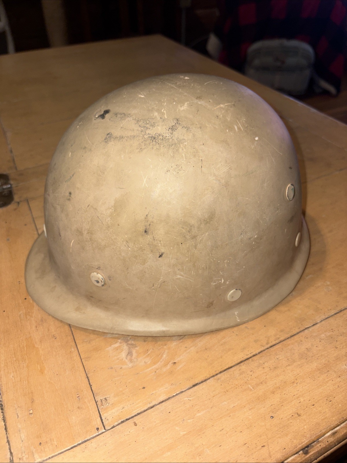 Original Iraqi M90 Helmet with POW Blue Tape Id Inside