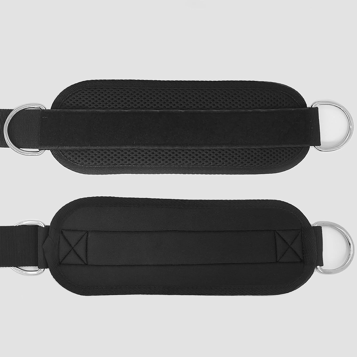 Fitness Ankle Straps for Cable Machines, 2 Pack Comfortable Adjustable Padded An