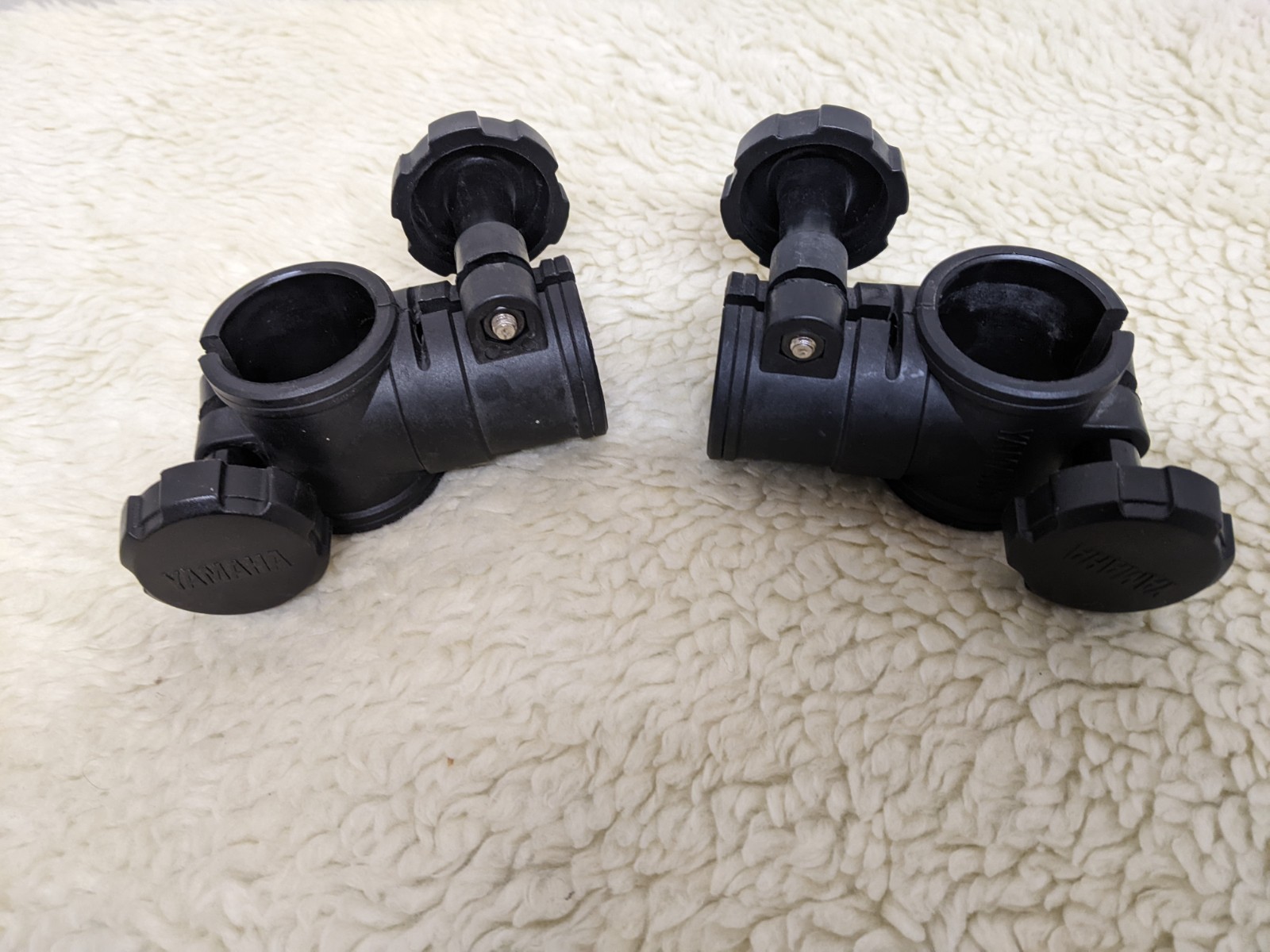 2 x Yamaha DTX ' T'  Clamps for 38mm Diameter Drum Rack