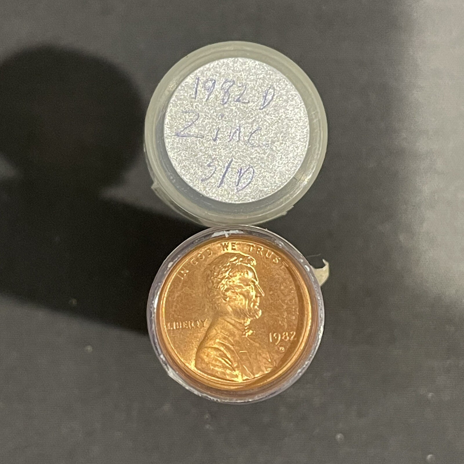 1982 P,D Zinc,Copper Lincoln Cent Complete (SMALL DATE) Set (BU) (3)