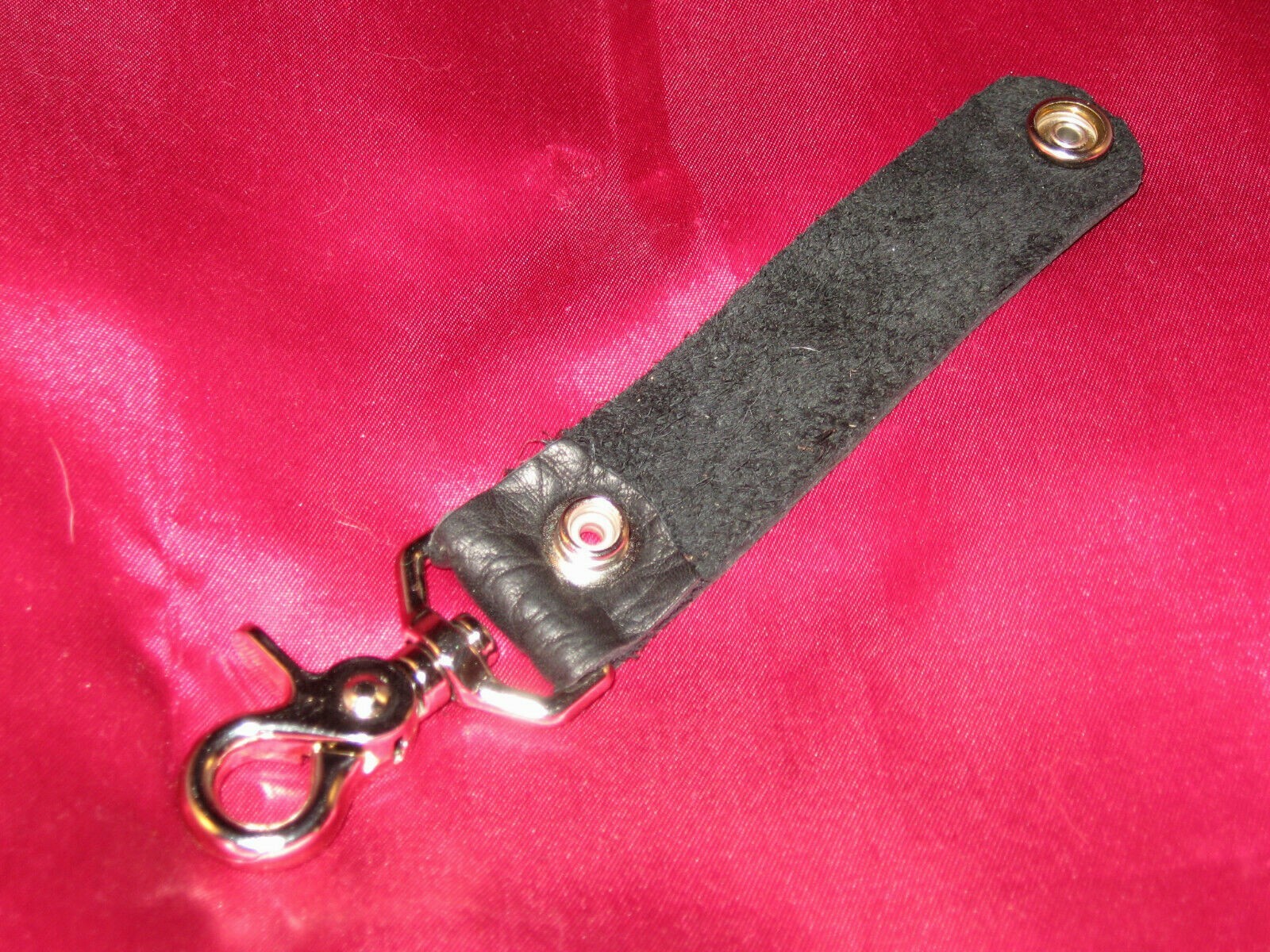 Handcrafted Key Chain/Clip Fallen Biker