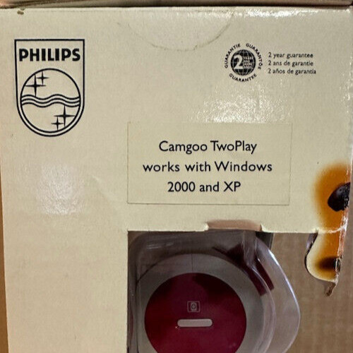 Philips Web Cam Camera Video Chatting Gaming SPC600NC