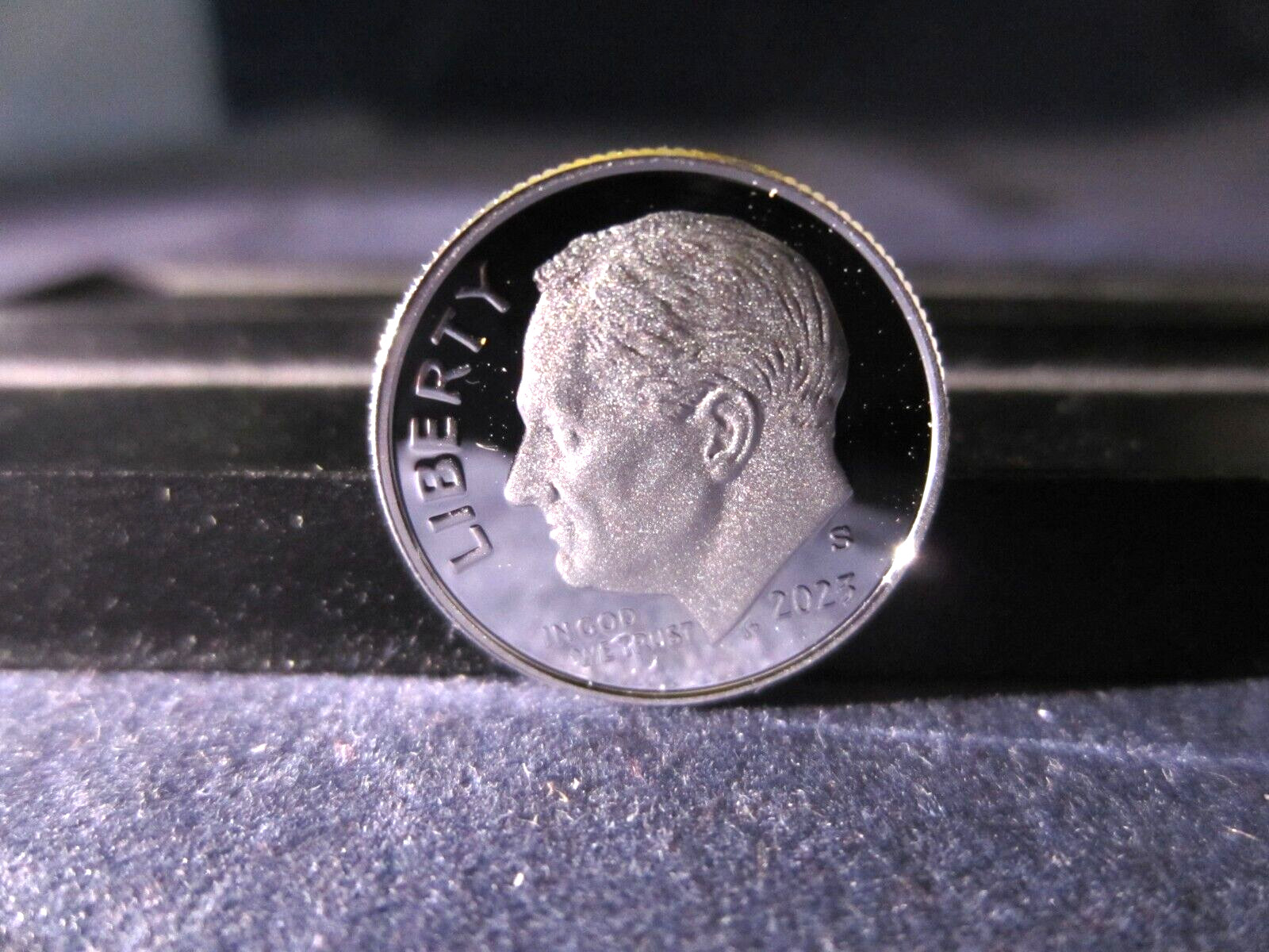 2023-S Silver Roosevelt Dime Deep Cameo Mirror Proof Upper Grading Range
