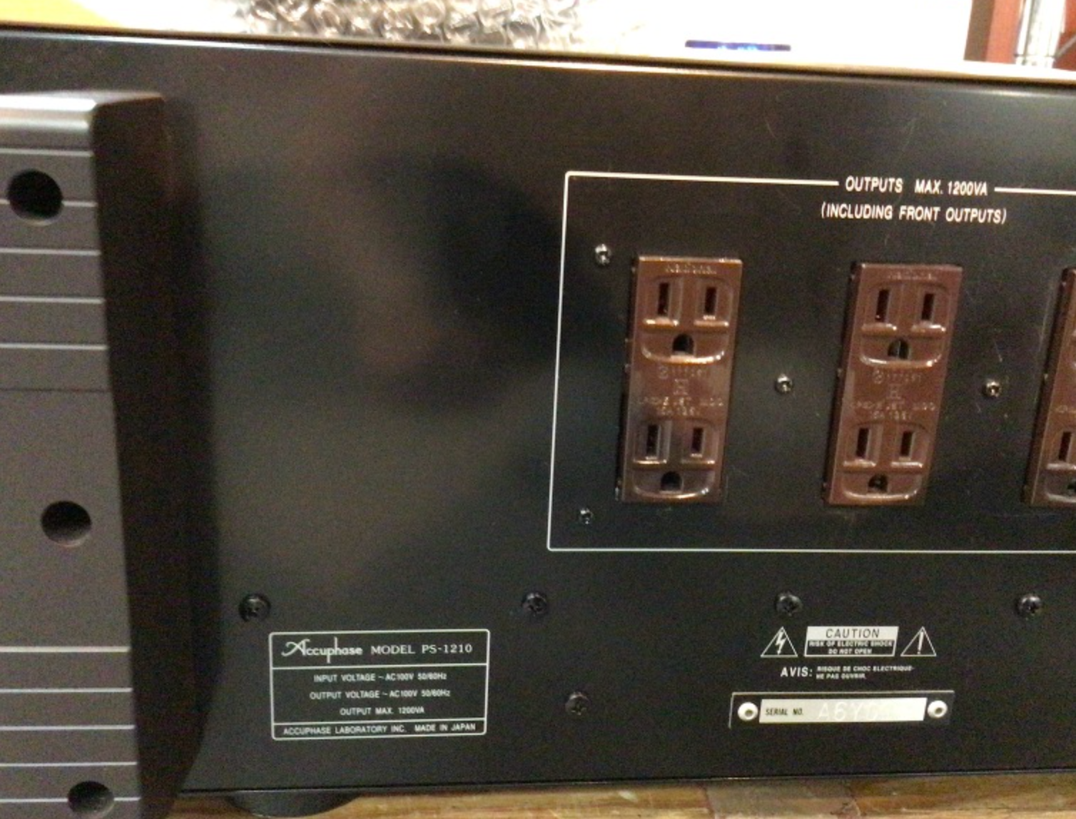 Accuphase PS-1210 Clean Power Supply