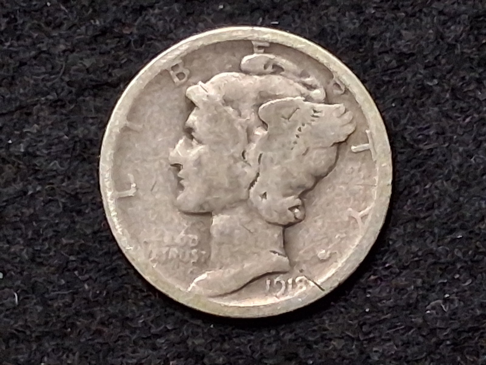 1918 D Mercury Dime