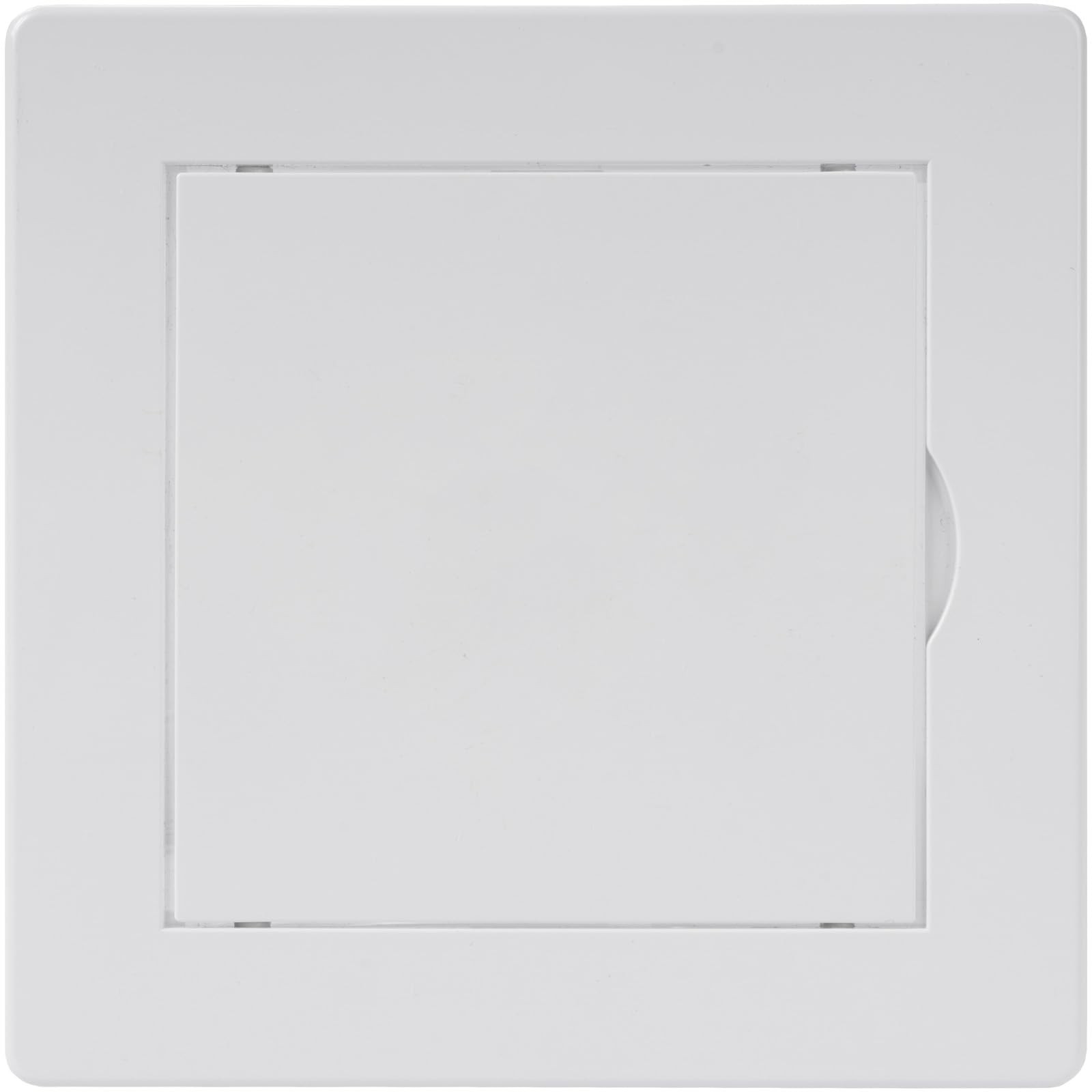 4x4 Inch White Access Panel – ABS Plastic Rectangular Wall & Ceiling Access D...