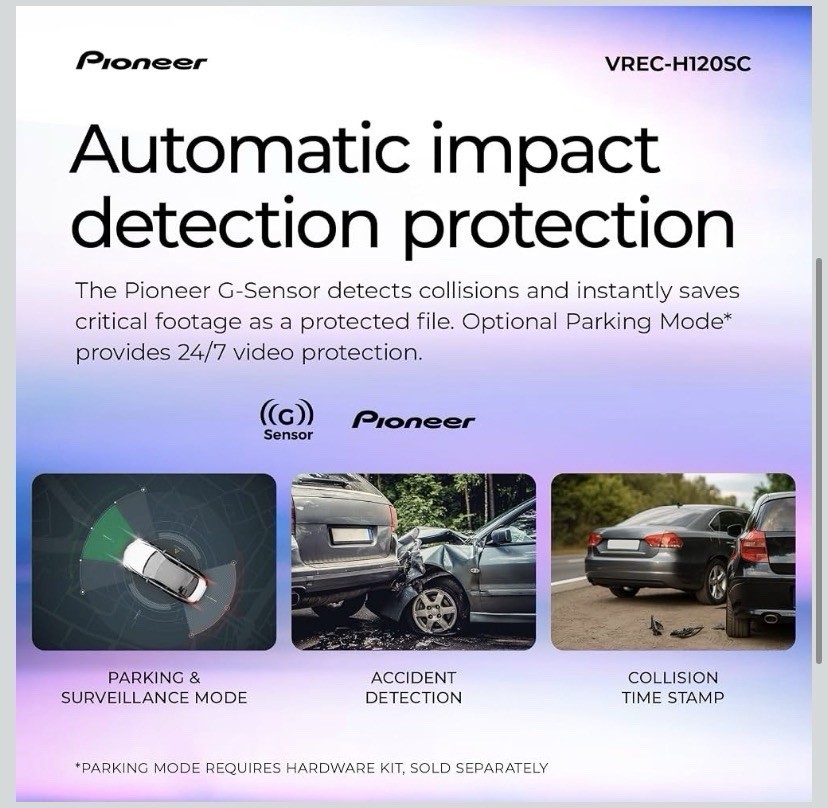 Dash Cam for Cars with 1.5K Resolution