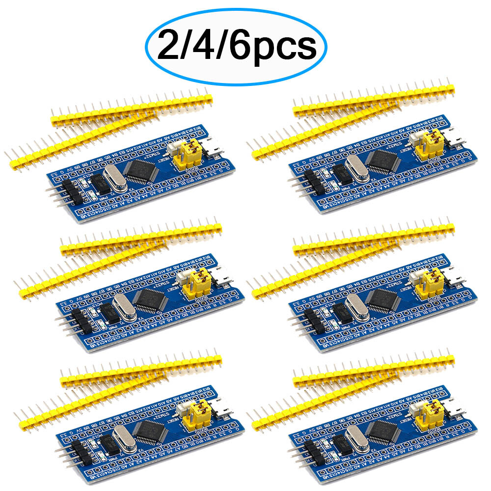 USA STM32F103C8T6 ARM STM32 Minimum System Development Board Module 2/4/6Pcs