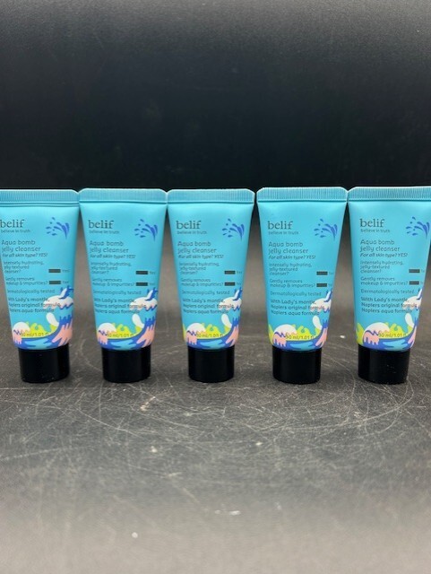 BELIF AQUA BOMB JELLY CLEANSER - TRAVEL SIZE - 1.01 fl. oz / 30ml Each Qty 5