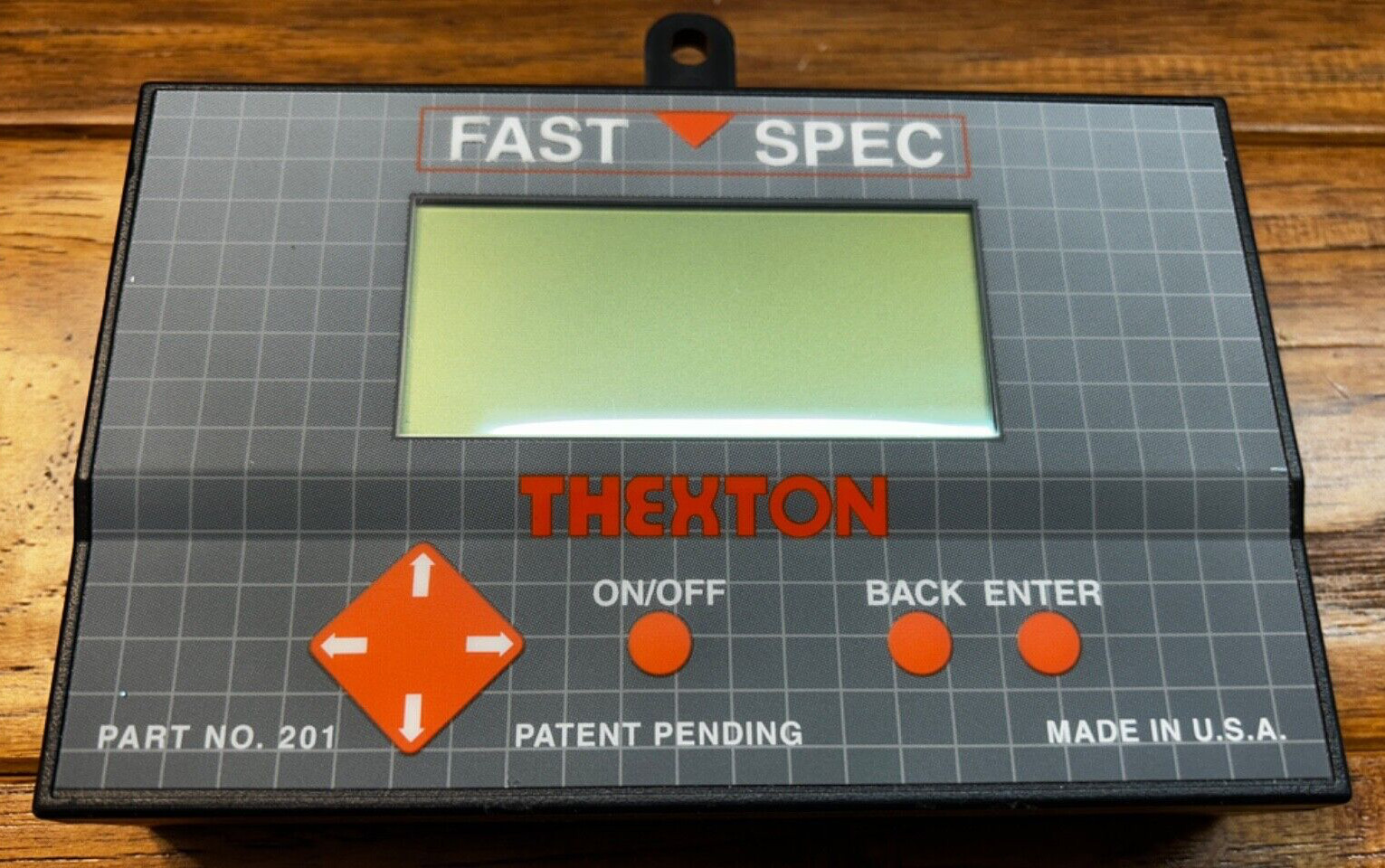THEXTON FAST-SPEC PART NO 201 VEHICLE INFORMATION SYSTEM WORKS