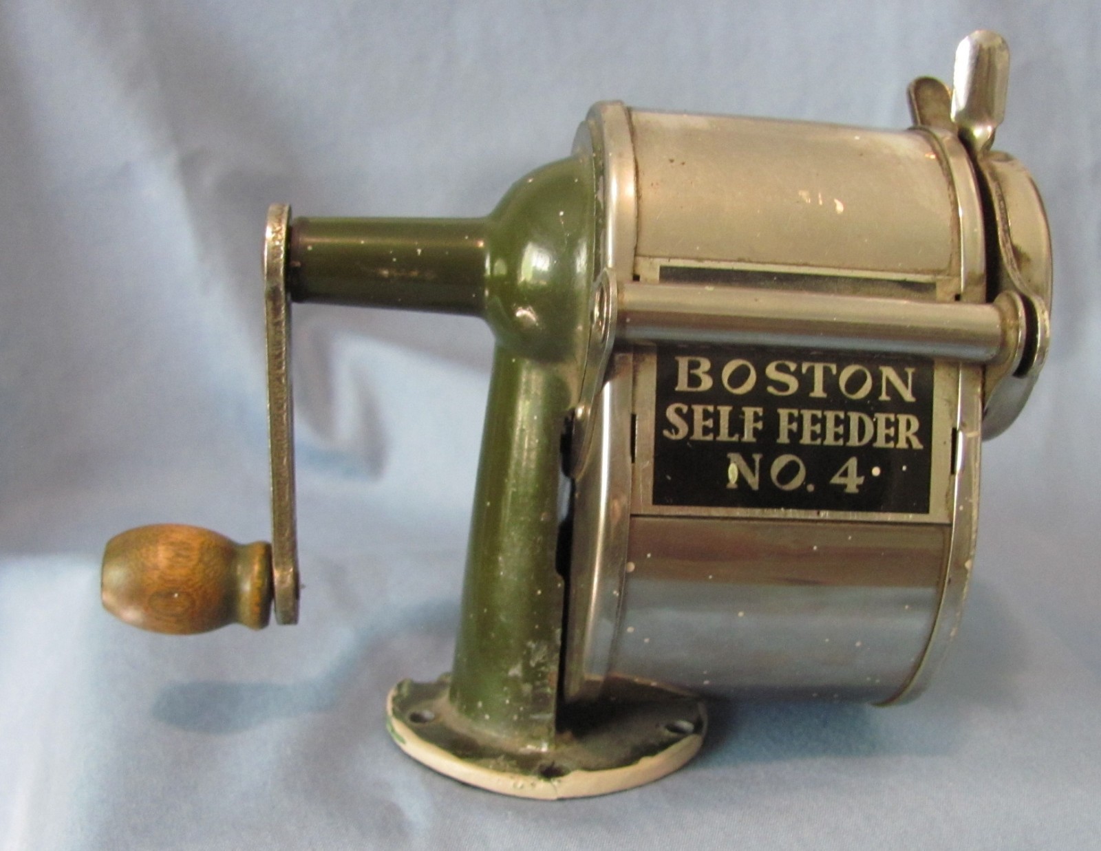 Vintage Boston Self Feeder No. 4 Pencil Sharpener.