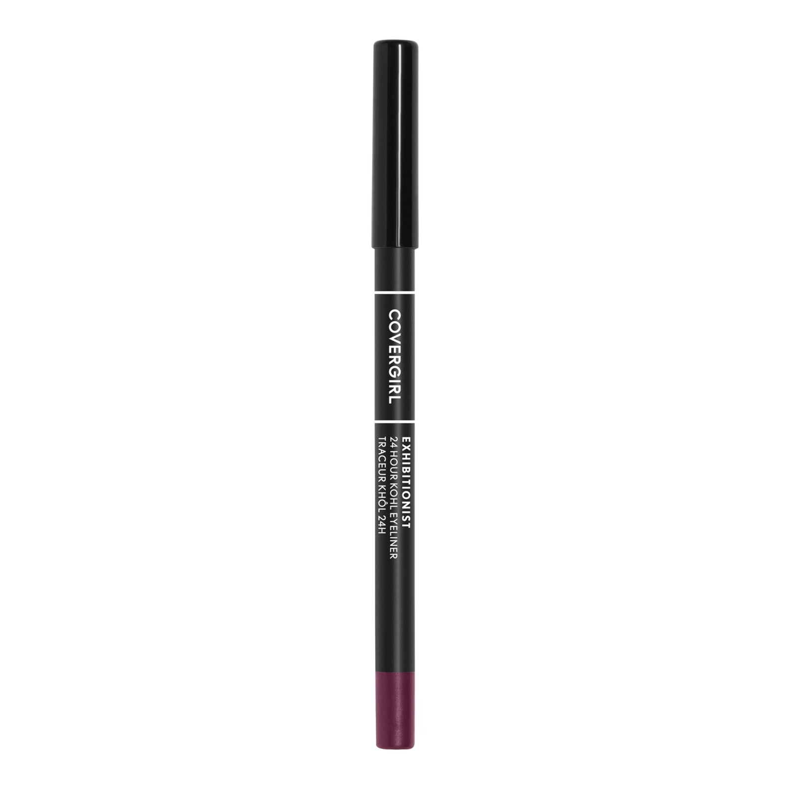 Set of 2 COVERGIRL Exhibitionist 24-Hour Kohl Eyeliner, 500 Burgundy