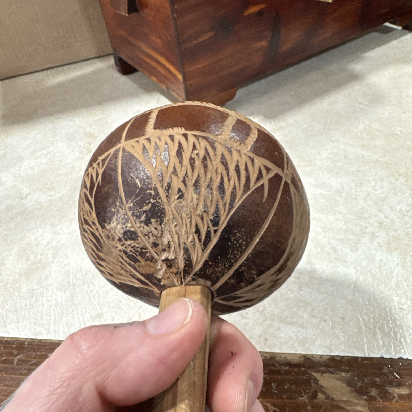 handmade maraca