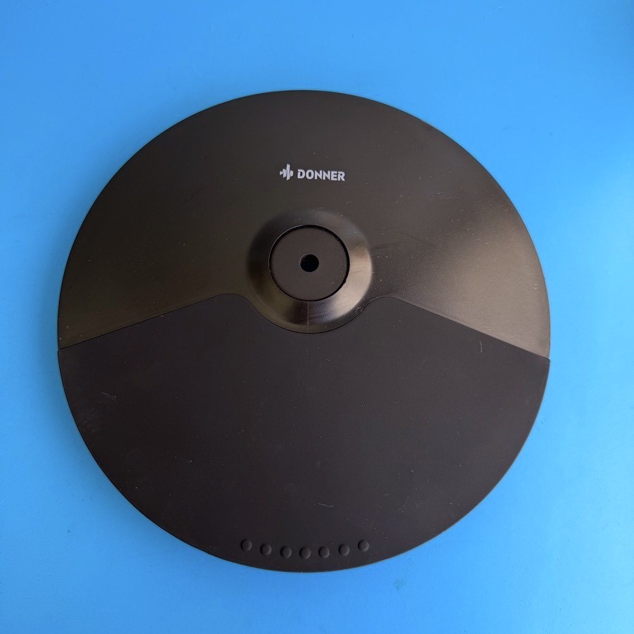 DONNER DED-100 Drum Part: CHS-1001 Cymbal Hi-Hat Crash Ride Single Zone Pad [V3]