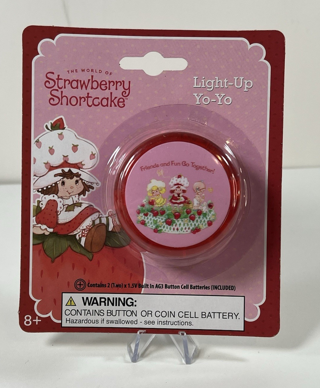 The World of Strawberry Shortcake Light-Up Yo-Yo! NEW!
