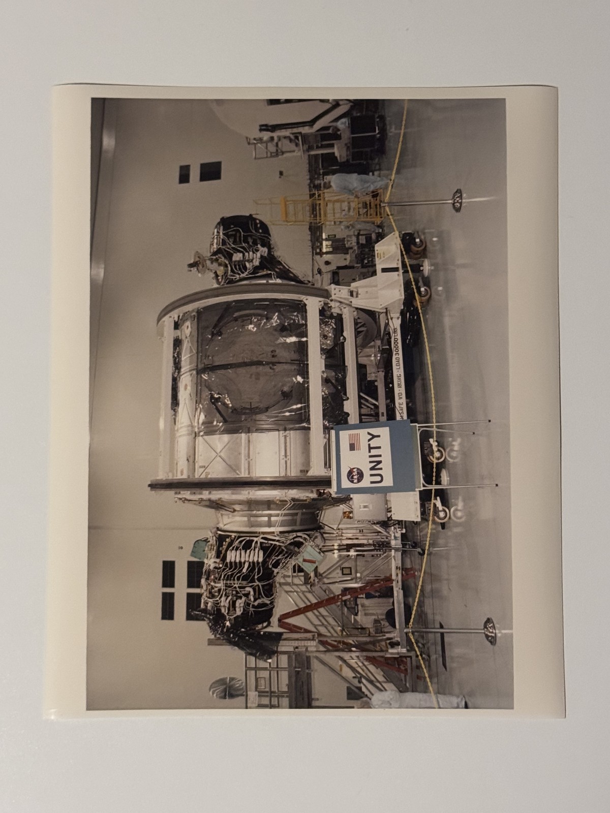 NASA STS-88 Unity Module With Pressurized Mating Adapters Press Photo
