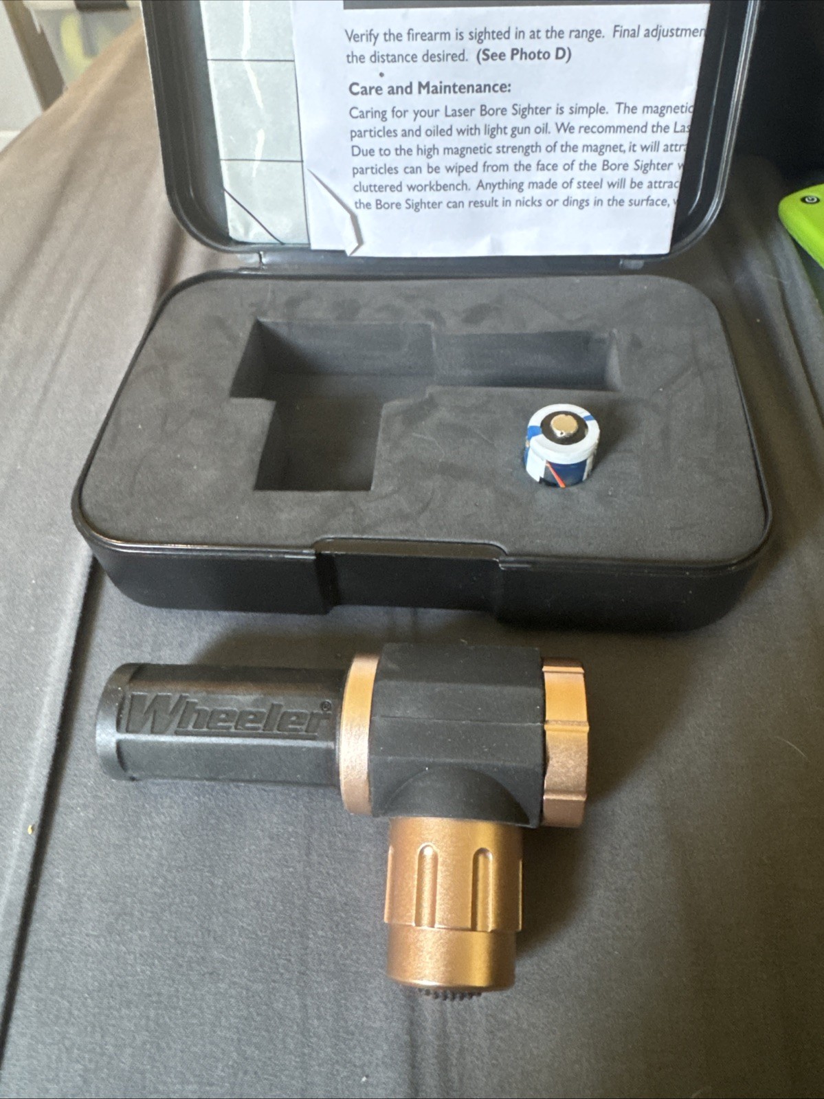 Wheeler Engineering Professional Laser Bore