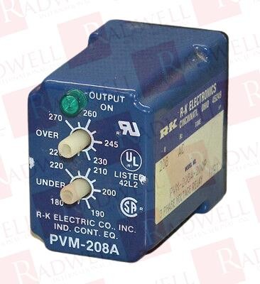 R-K ELECTRONICS PVM-208A-200P / PVM208A200P (NEW IN BOX)