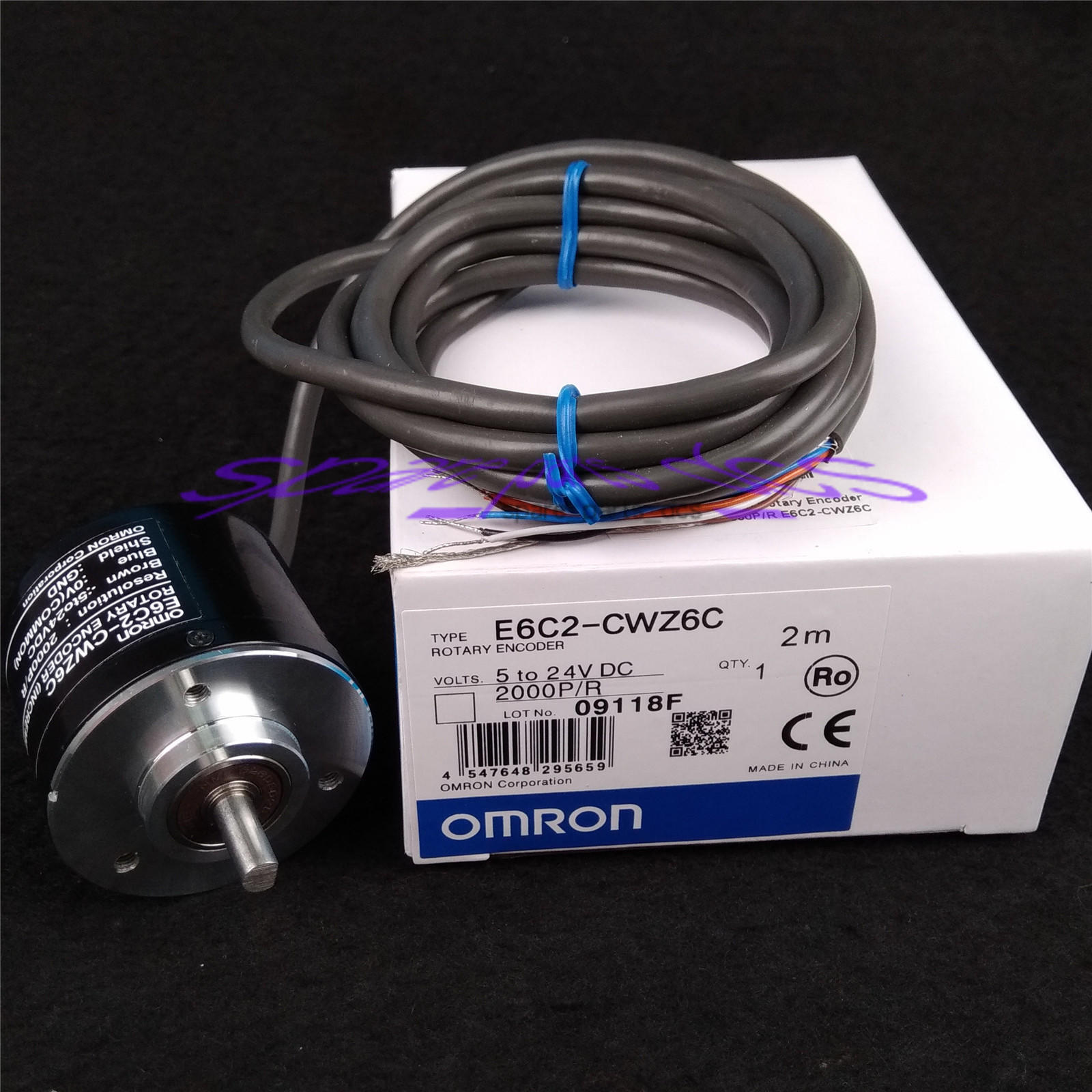 Omron Rotary Encoder E6C2-CWZ6C 2000P/R E6C2-CWZ6C New In Box
