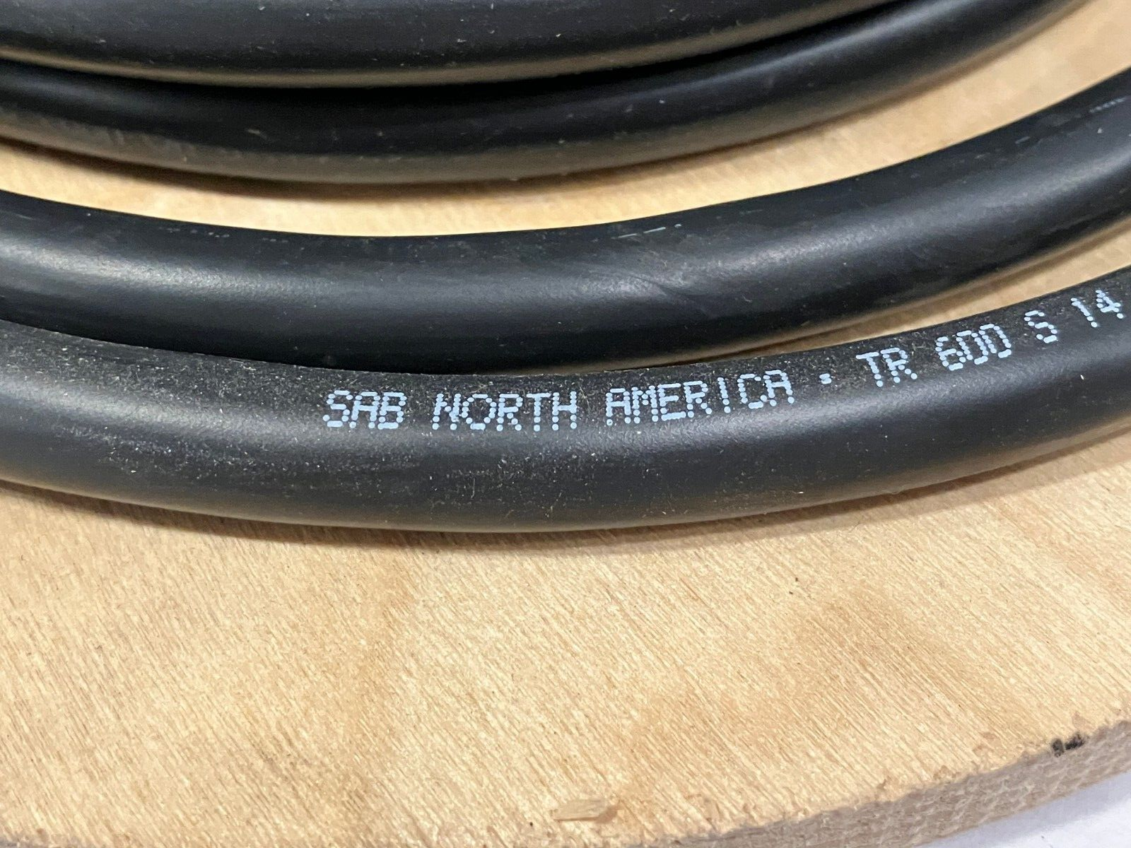 SAB 93331403 14 AWG 3C Multiconductor Cable Black PVC 40' FT
