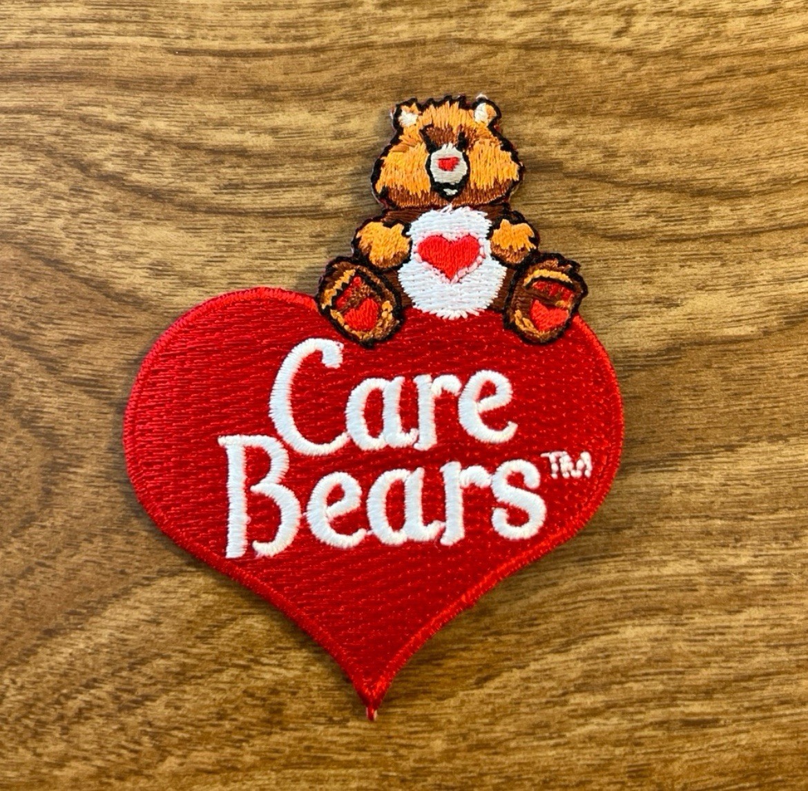 NEW & RARE 2001 Official Care Bears Iron On Patch