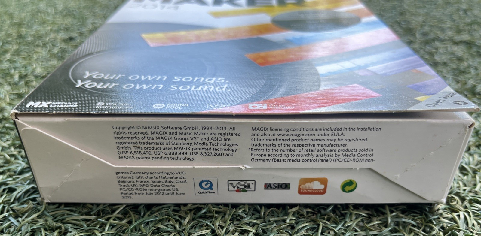 MAGIX Music Maker 2014 PC Software DVD Box Soundpool 18 Vista Win 7 Win 8