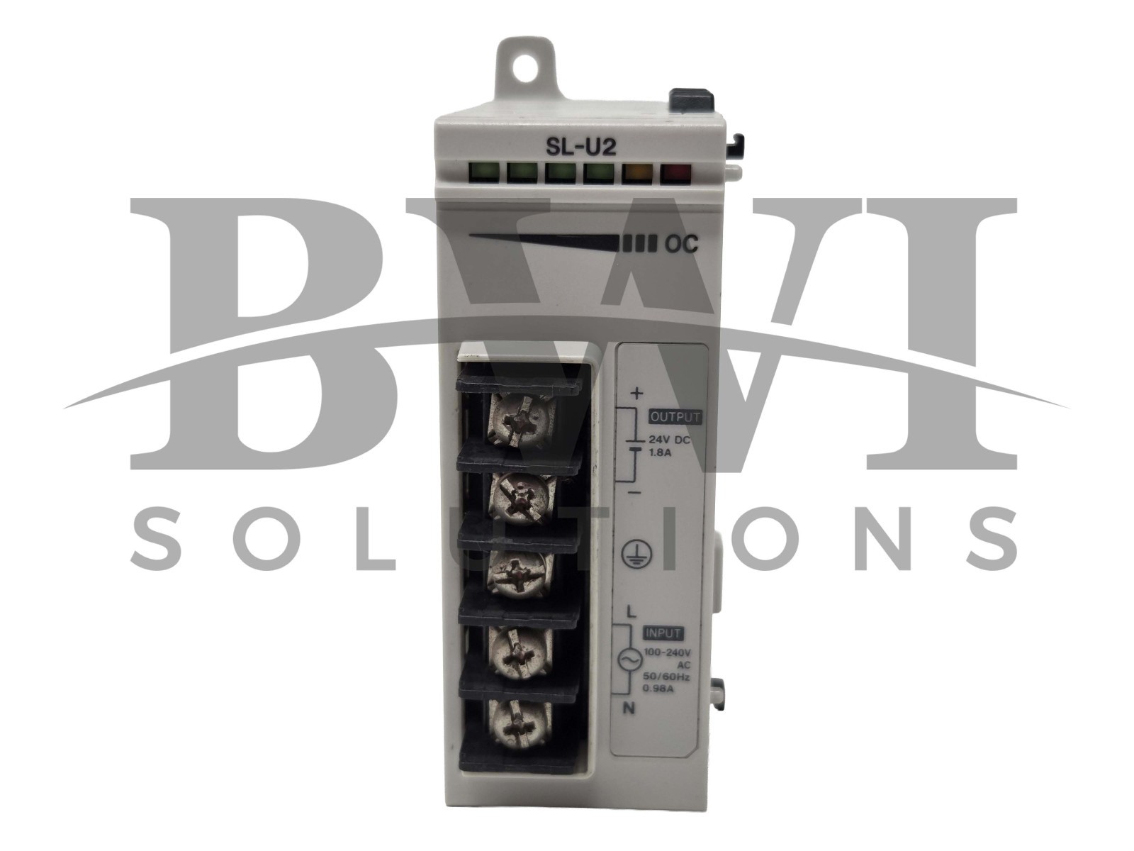 Keyence SL-U2 Power Supply Module 100-240VAC In 24VDC Out SLU2