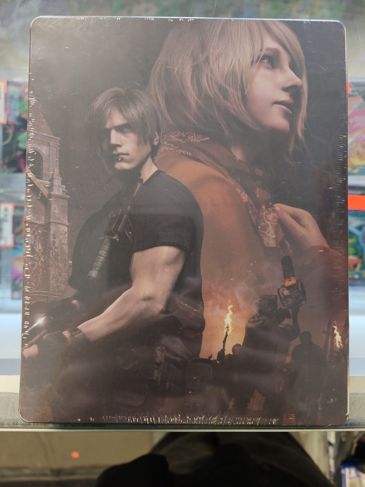 Scavano Resident Evil 4 SteelBook Case-  New Sealed Never Opened-  FREE Shipping