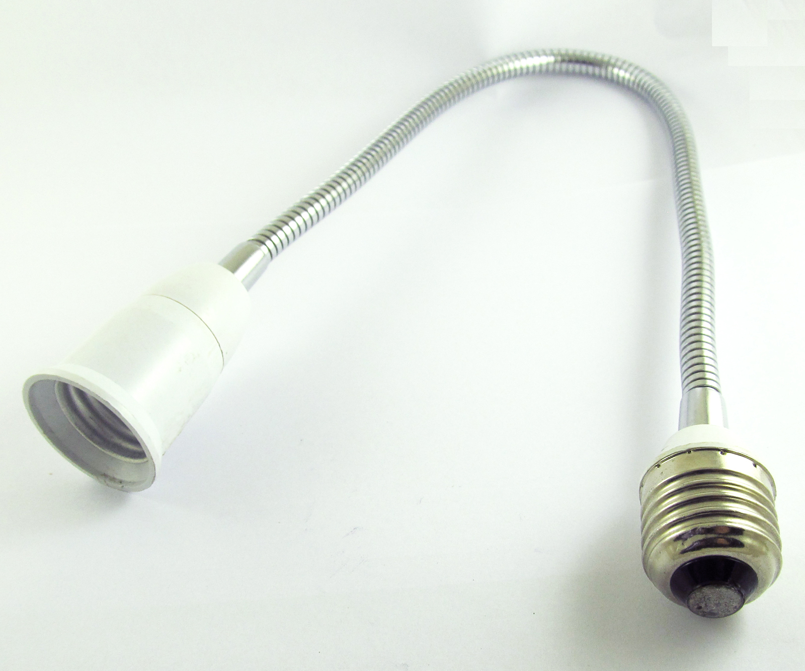 10x E27 to E27 Light Lamp Flexible Extension Adapter Converter Screw Socket 50cm