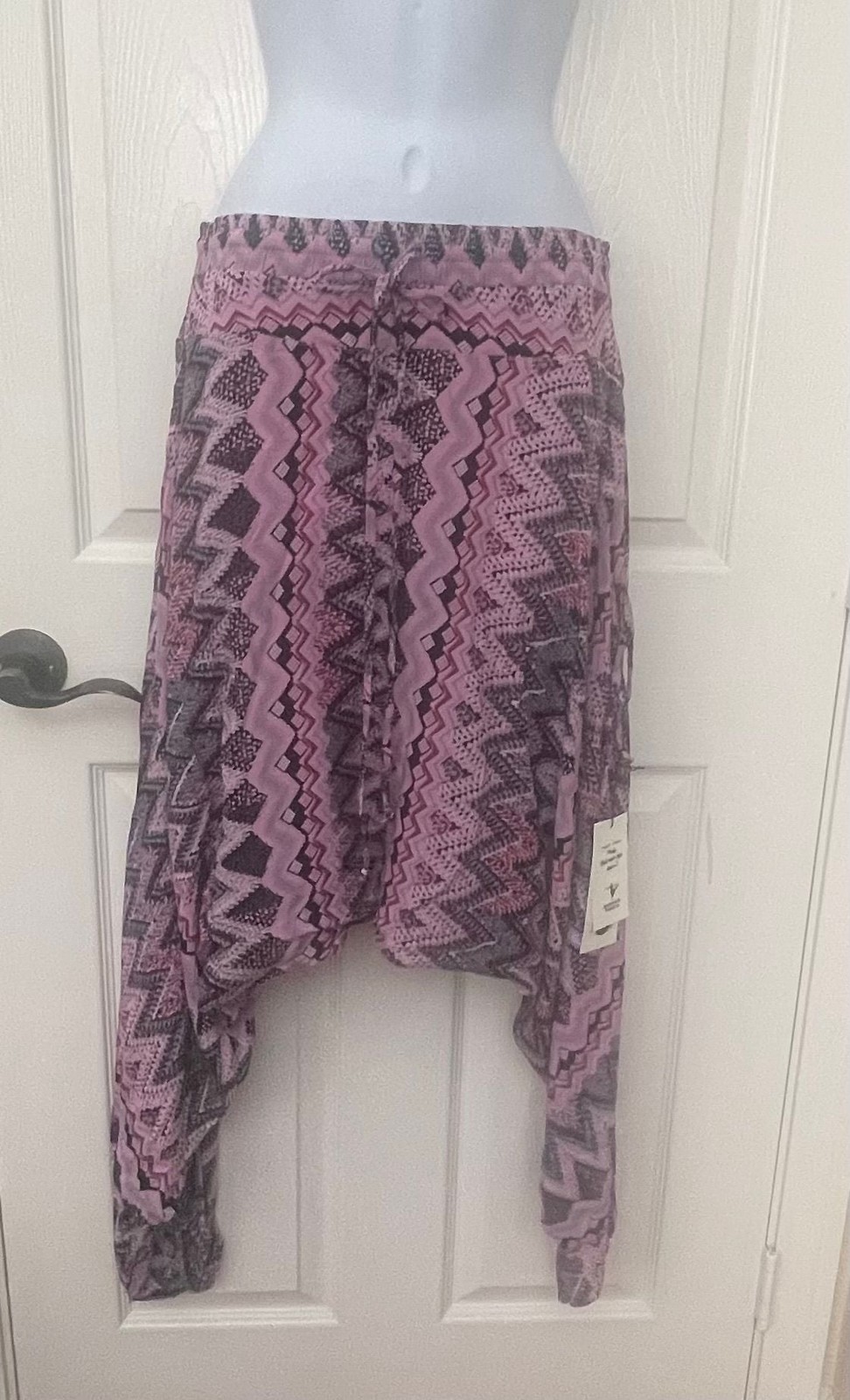 NWT Buddha Pants Savannah Summer Harem Pants Size S